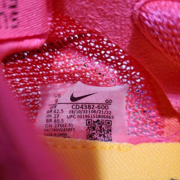 Nike Zoom Superfly Elite 2 Mens Sz 9 Sprinter Shoe Pink/Black New With Bag - Picture 6 of 14